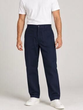 Madepants Original Cotton Fatigue Navy Blue Pants 38 NEW